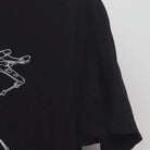 Close-up of the Right sleeve on the Vintage Y2K Star Wars "Starships Line Art" T-Shirt - L