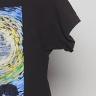 Close-up of the Right sleeve on the Vintage 2010s Star Wars "Stormtrooper Starry Night" T-Shirt - XS