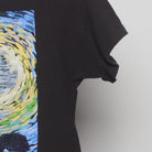 Close-up of the Right sleeve on the Vintage 2010s Star Wars "Stormtrooper Starry Night" T-Shirt - XS