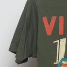 Close-up of the Left sleeve on the Vintage 1970s "Vintage 1974" Cassette Tape T-Shirt - S
