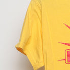 Close-up of the sleeve on the Vintage 1980s "Fireworks Staff" T-Shirt - M