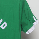 Close-up of the Right sleeve on the Vintage 1980s FAI Ireland "Soccer Ringer" T-Shirt - S