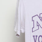 Close-up of the sleeve on the Vintage 1980s NASA "Volleyball Team" T-Shirt - S