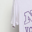 Close-up of the sleeve on the Vintage 1980s NASA "Volleyball Team" T-Shirt - S