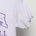 Close-up of the sleeve on the Vintage 1980s NASA "Volleyball Team" T-Shirt - S