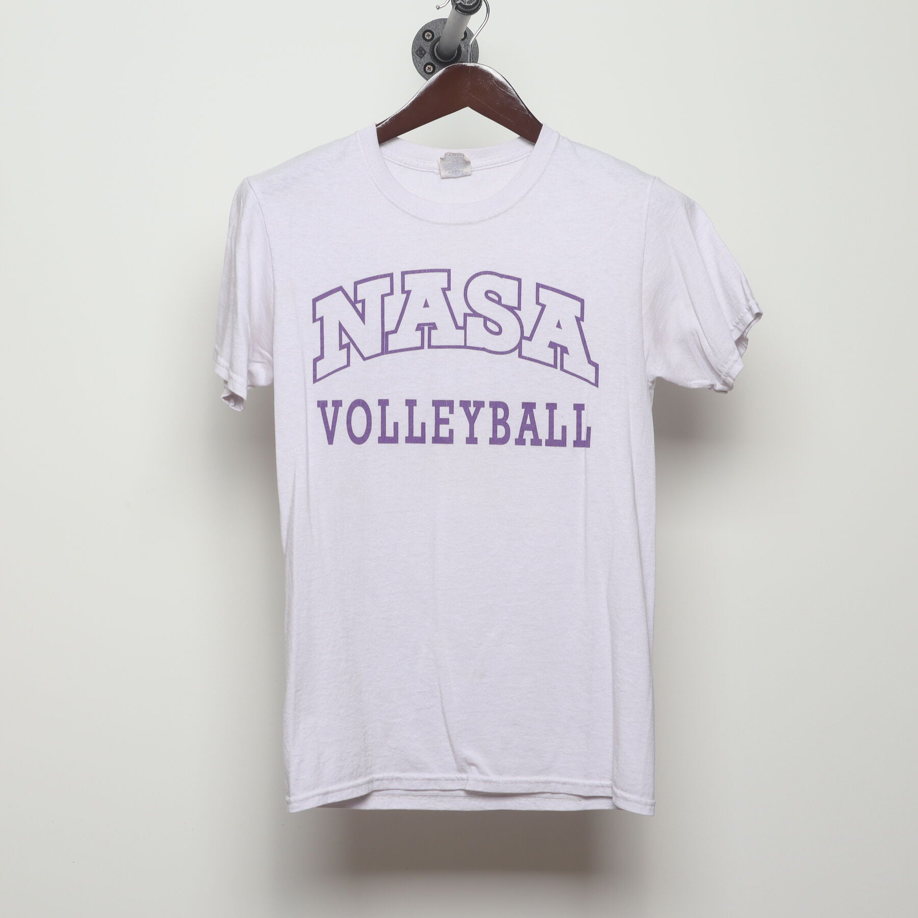 Front view of Vintage 1980s NASA "Volleyball Team" T-Shirt - S