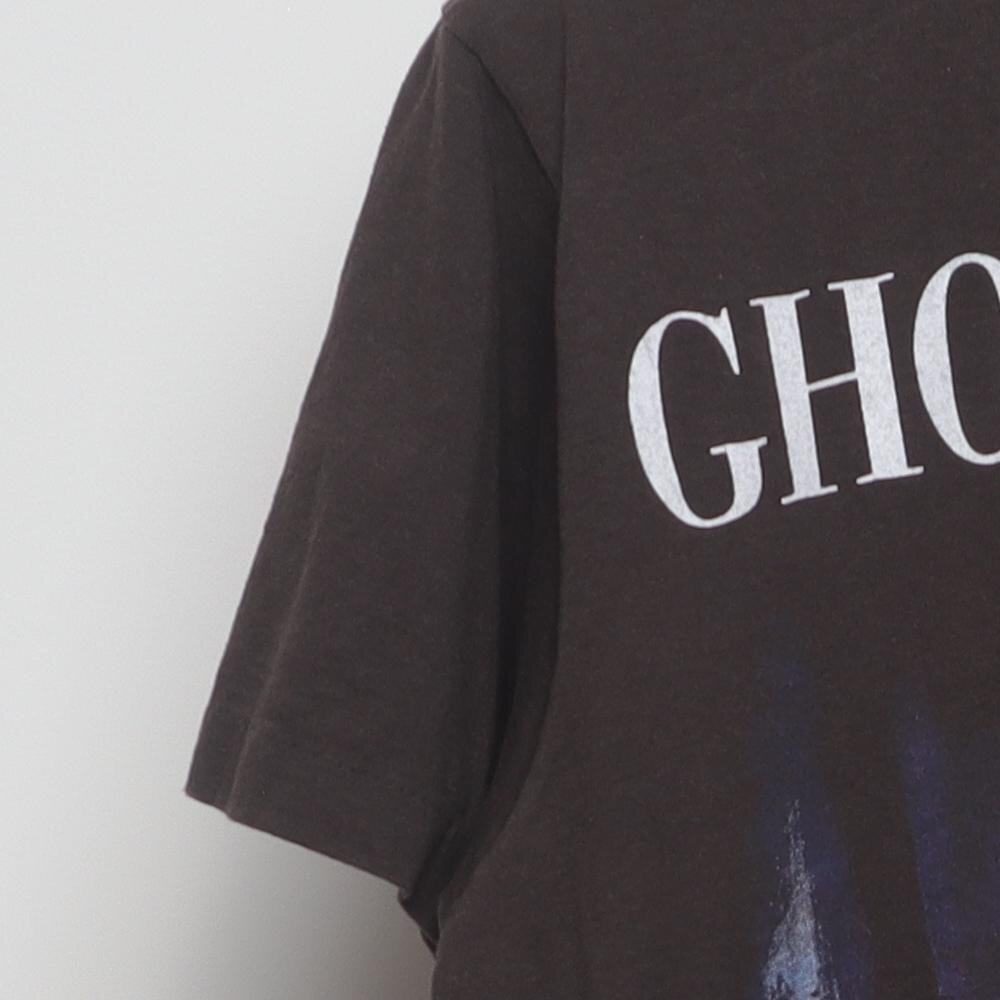 Close-up of the sleeve on the Vintage 1990s Ghost in the Shell "1995 Movie Promo" T-Shirt - L