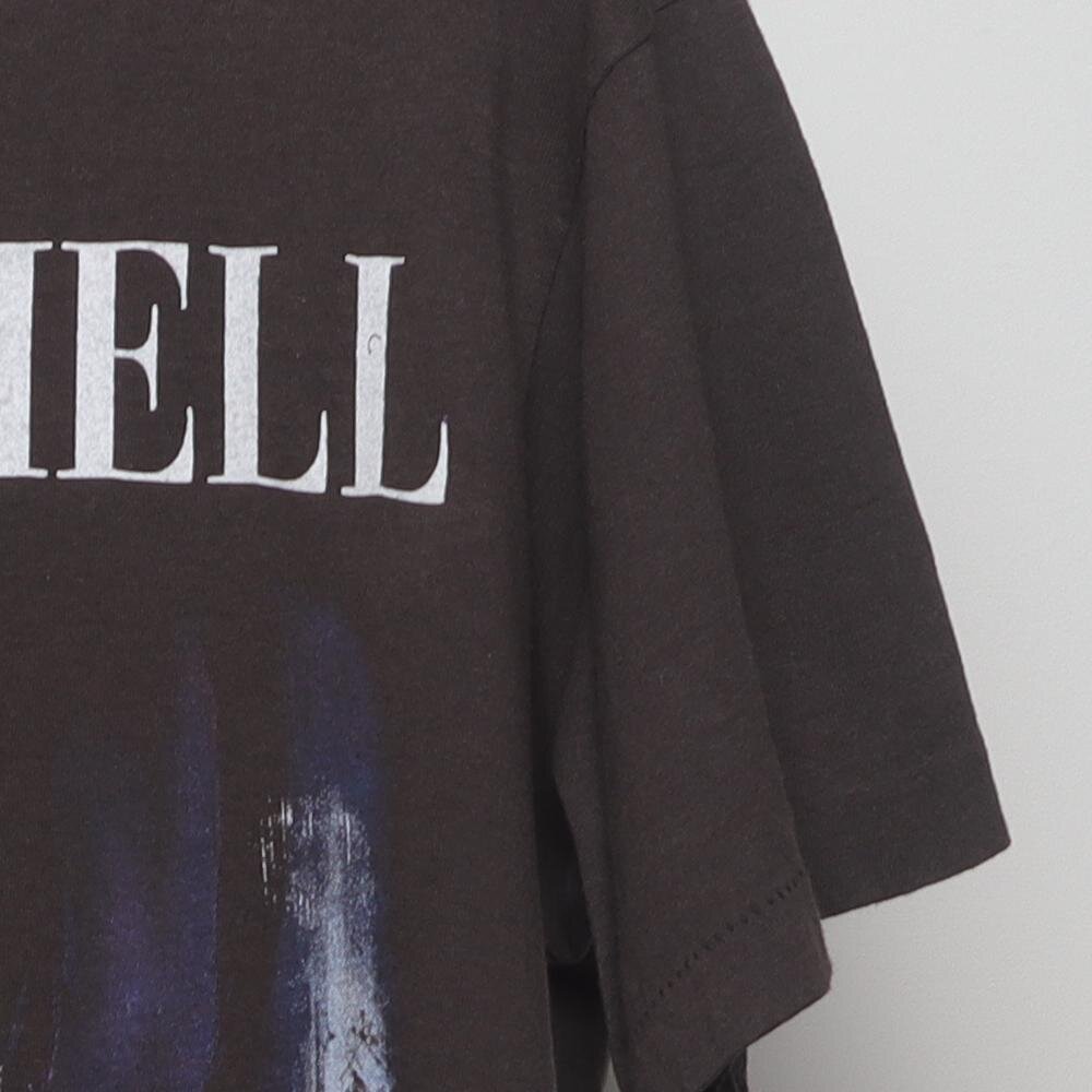 Close-up of the sleeve on the Vintage 1990s Ghost in the Shell "1995 Movie Promo" T-Shirt - L