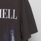 Close-up of the sleeve on the Vintage 1990s Ghost in the Shell "1995 Movie Promo" T-Shirt - L