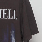 Close-up of the sleeve on the Vintage 1990s Ghost in the Shell "1995 Movie Promo" T-Shirt - L
