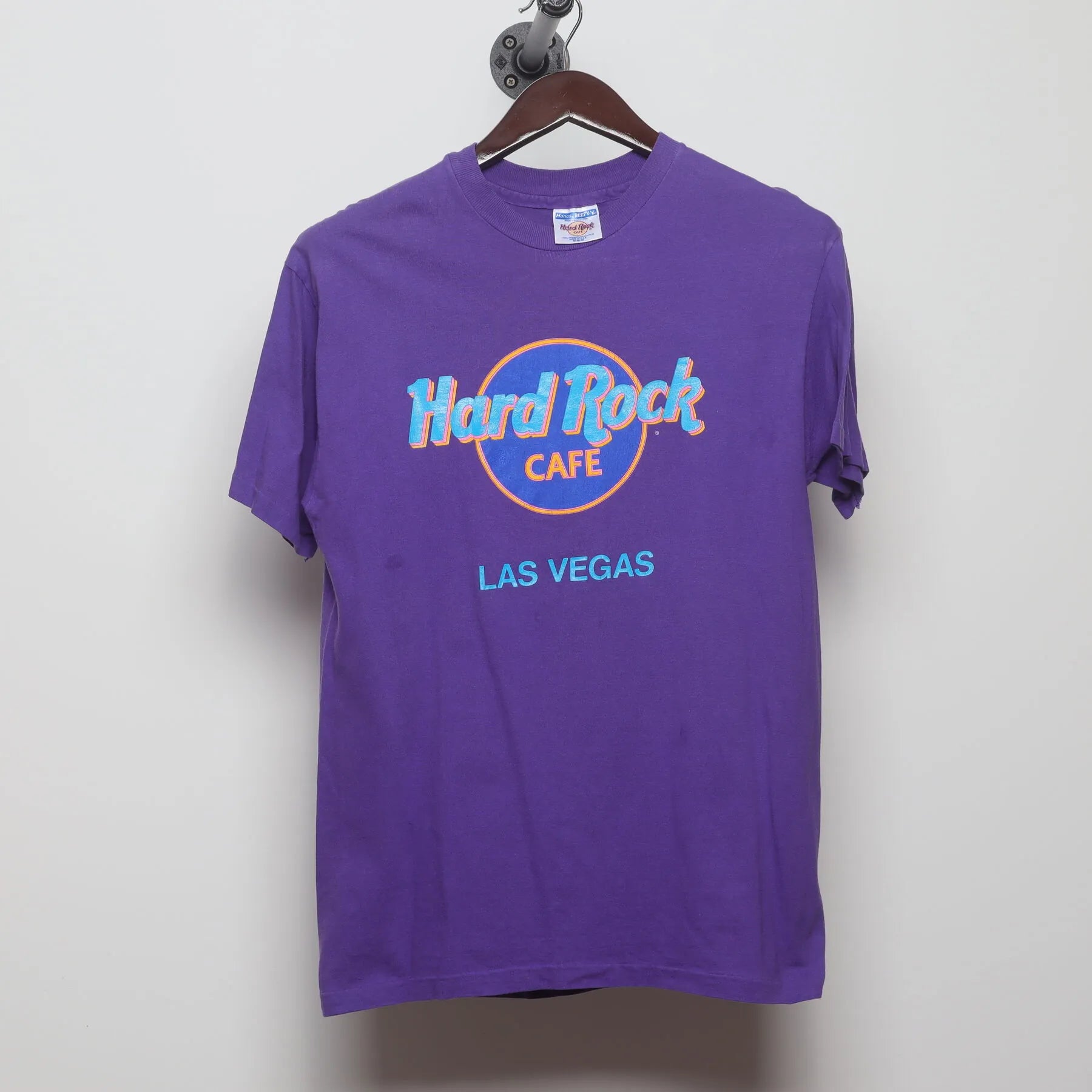 Front view of Vintage 1990s Hard Rock Cafe "Las Vegas" T-Shirt - S