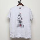 Front view of Vintage 1990s Harley-Davidson "HMS Rose" T-Shirt - L