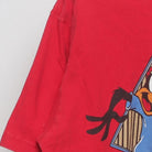 Close-up of the sleeve on the Vintage 1990s Looney Tunes "What's Your Pwoblem?" T-Shirt - L