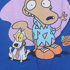 Close-up of the main graphic on the Vintage 1990s Nickelodeon "Rocko and Spunky" T-Shirt - L