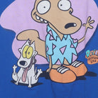 Close-up of the main graphic on the Vintage 1990s Nickelodeon "Rocko and Spunky" T-Shirt - L