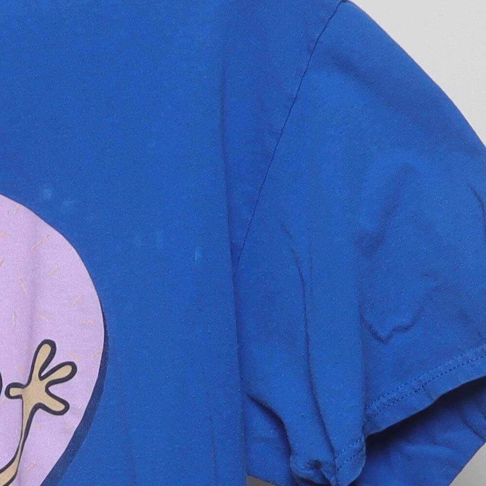 Close-up of the sleeve on the Vintage 1990s Nickelodeon "Rocko and Spunky" T-Shirt - L