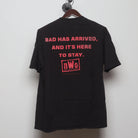 Back view of Vintage 1990s nWo "Bad Has Arrived" T-Shirt - XL