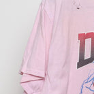 Close-up of the single stitch sleeve on the Vintage 1990s Style Dennis Rodman "The Worm" Bootleg T-Shirt - M