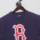 Close-up of the collar and tag on the Vintage 2000s Boston Red Sox Graphic T-Shirt L