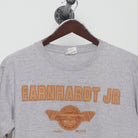 Close-up of the collar and tag on the Vintage 2000s Earnhardt Jr. Embroidered Racing Tee M