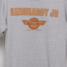 Close-up of the main graphic on the Vintage 2000s Earnhardt Jr. Embroidered Racing Tee M