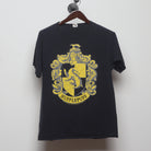 Front view of Vintage 2000s Harry Potter Hufflepuff Crest T-Shirt L