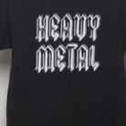 Close-up of the main graphic on the Vintage 2000s Heavy Metal Graphic T-Shirt M