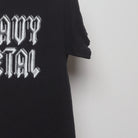 Close-up of the sleeve on the Vintage 2000s Heavy Metal Graphic T-Shirt M