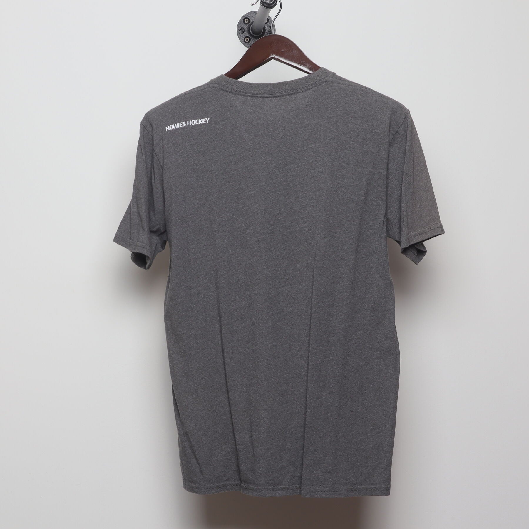 Back view of Vintage Y2K Homage x Howies Hockey Tape "Mascot Logo" T-Shirt - L