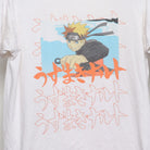 Close-up of the main graphic on the Vintage 2000s Naruto Shippuden Anime T-Shirt M