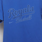 Close-up of the main graphic on the Vintage 2000s Nike KC Royals Team Graphic T-Shirt L