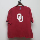 Front view of Vintage 2000s Oklahoma Sooners OU Logo T-Shirt XL