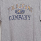 Close-up of the main graphic on the Vintage 2000s Polo Jeans Co. Logo Graphic T-Shirt XL