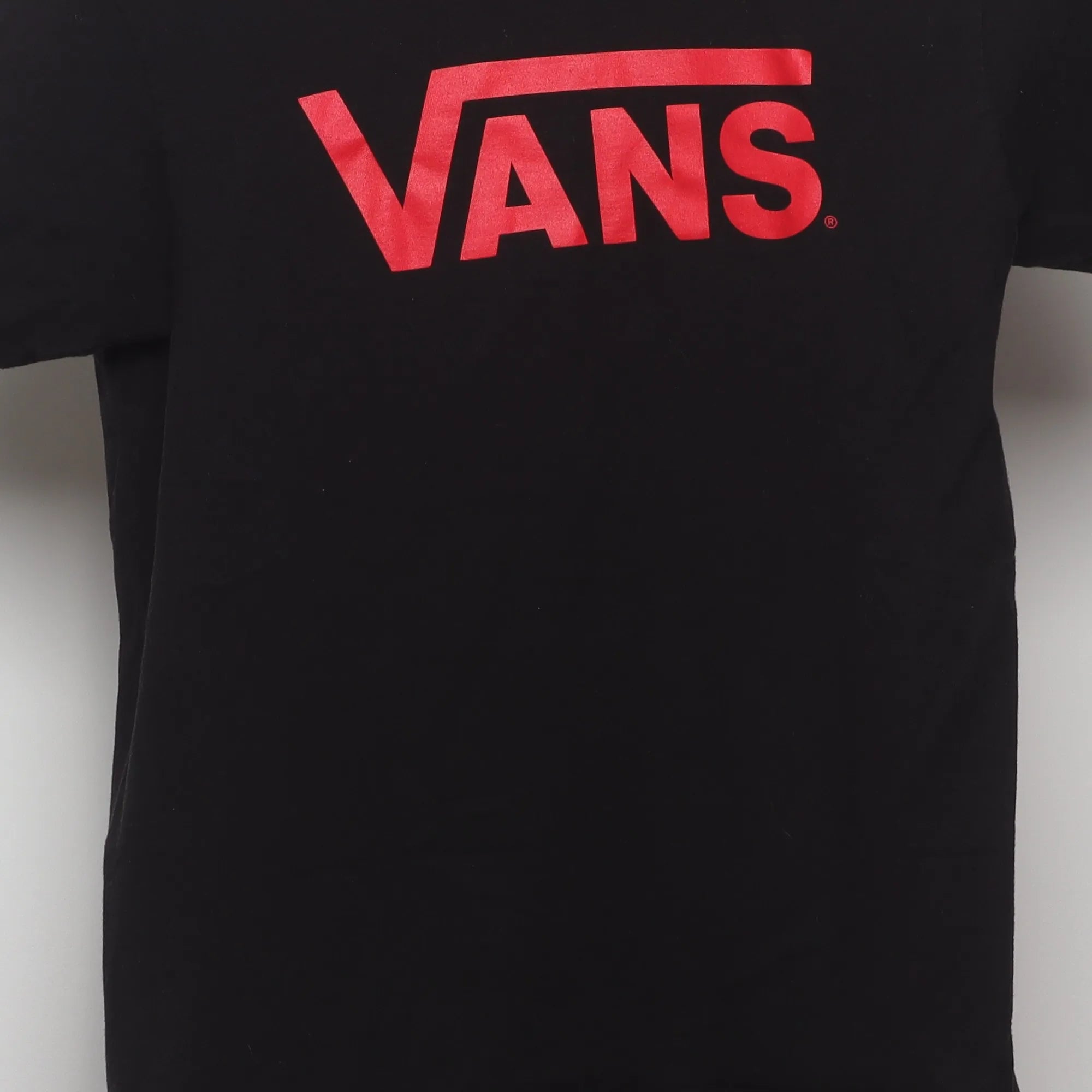 Close-up of the main graphic on the Vintage 2000s Vans Classic Logo Skate T-Shirt S