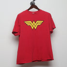 Front view of Vintage 2000s Wonder Woman Classic Logo T-Shirt L