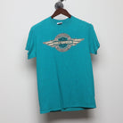 Front view of Vintage 1980s Harley-Davidson "World Famous Motorcycles" T-Shirt - S