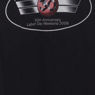 Close-up of the main graphic on the Vintage 2000s Detroit International Jazz Festival "30th Anniversary" T-Shirt - M