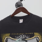 Close-up of the collar and tag on the Vintage 2000s Dale Earnhardt "NASCAR Hall of Fame Inaugural Class" T-Shirt - M
