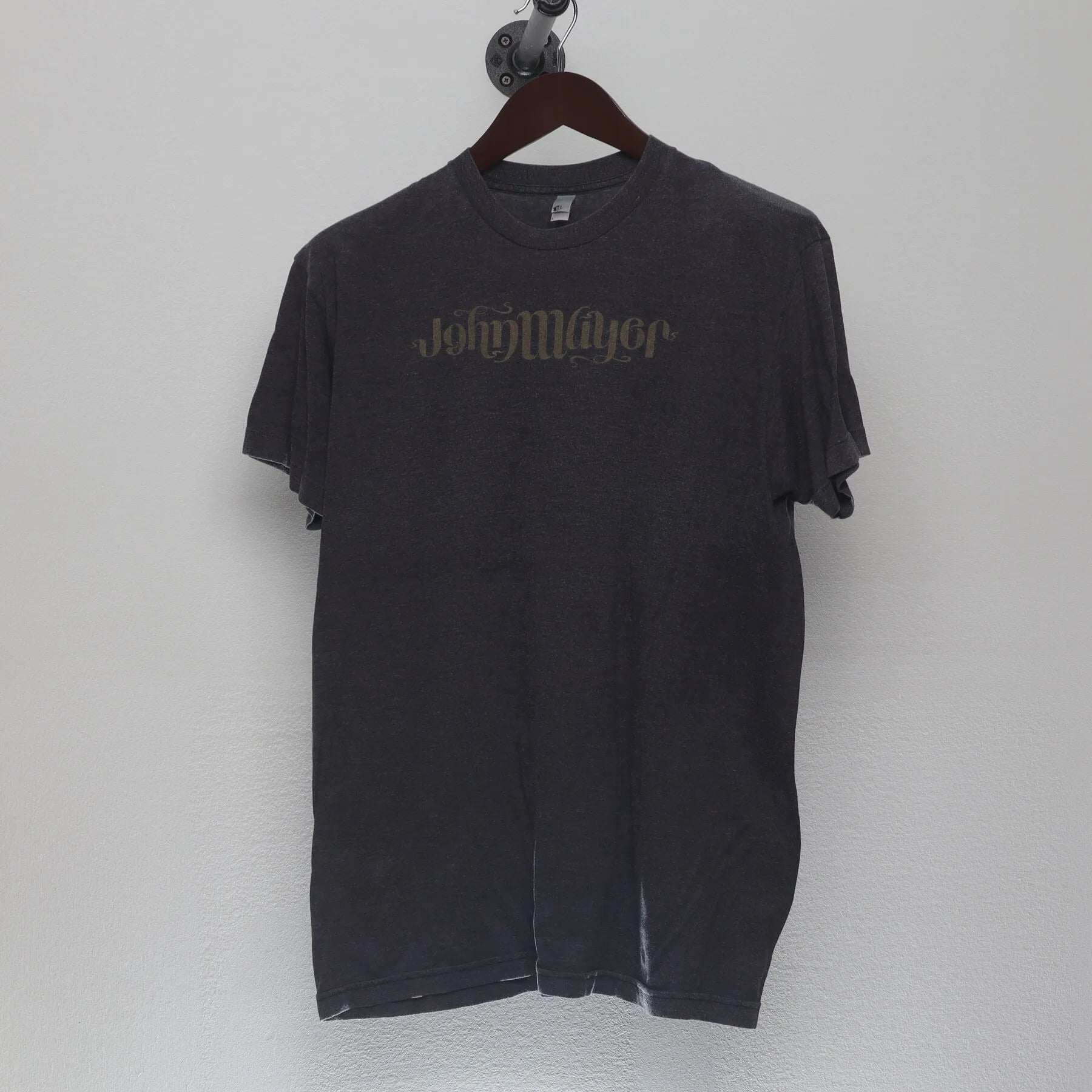 Front view of Vintage 2010s John Mayer "Battle Studies Summer Tour" T-Shirt - M