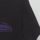 Close-up of the sleeve on the Vintage 2010s Baltimore Ravens "Joe Flacco #5" T-Shirt - L