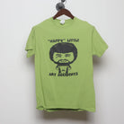 Front view of Vintage 2010s Bob Ross "Happy Little Art Accidents" T-Shirt - M