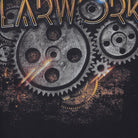Close-up of the main graphic on the Vintage 2010s Copperas Cove High School Marching Band "Gearworks" T-Shirt - L