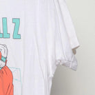 Close-up of the sleeve on the Vintage 2010s Dragon Ball Z "Goku vs. Frieza Saga" T-Shirt - S