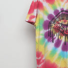 Close-up of the sleeve on the Vintage 2010s Fashion Nova Spread Love Tie-Dye Tee M