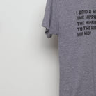 Close-up of the sleeve on the Vintage 2010s Hip Hop Bunny Graphic T-Shirt S