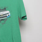 Close-up of the sleeve on the Vintage 2010s Kaulig Racing NASCAR T-Shirt M