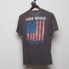 Back view of Vintage 2010s Luke Bryan "What Makes You Country Tour 2018" T-Shirt - M