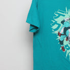 Close-up of the sleeve on the Vintage 2010s My Hero Academia Deku Anime T-Shirt L