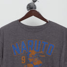 Close-up of the collar and tag on the Vintage 2010s Naruto Anime Graphic T-Shirt XL