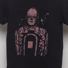 Close-up of the main graphic on the Vintage 2010s Netflix Stranger Things Vecna Tee S